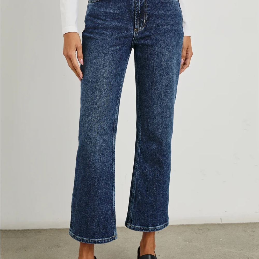 NWT Rails The Sunset Crop size 27 Collegiate Blue